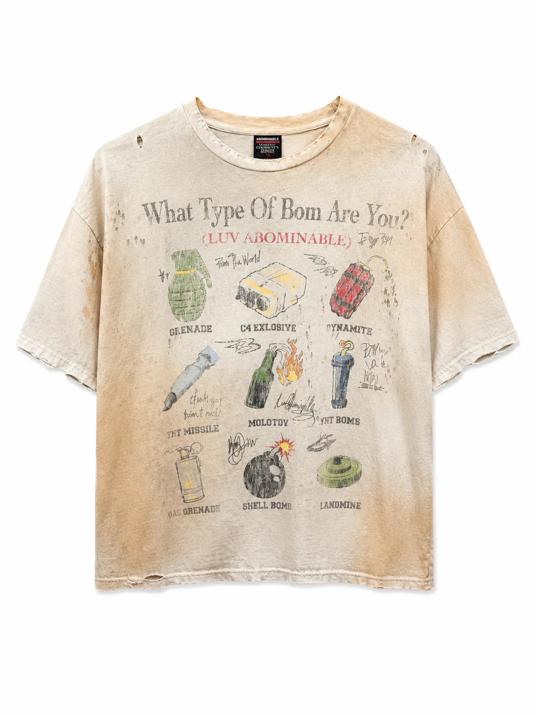 WHAT TYPE OF BOM ARE YOU ? TEE