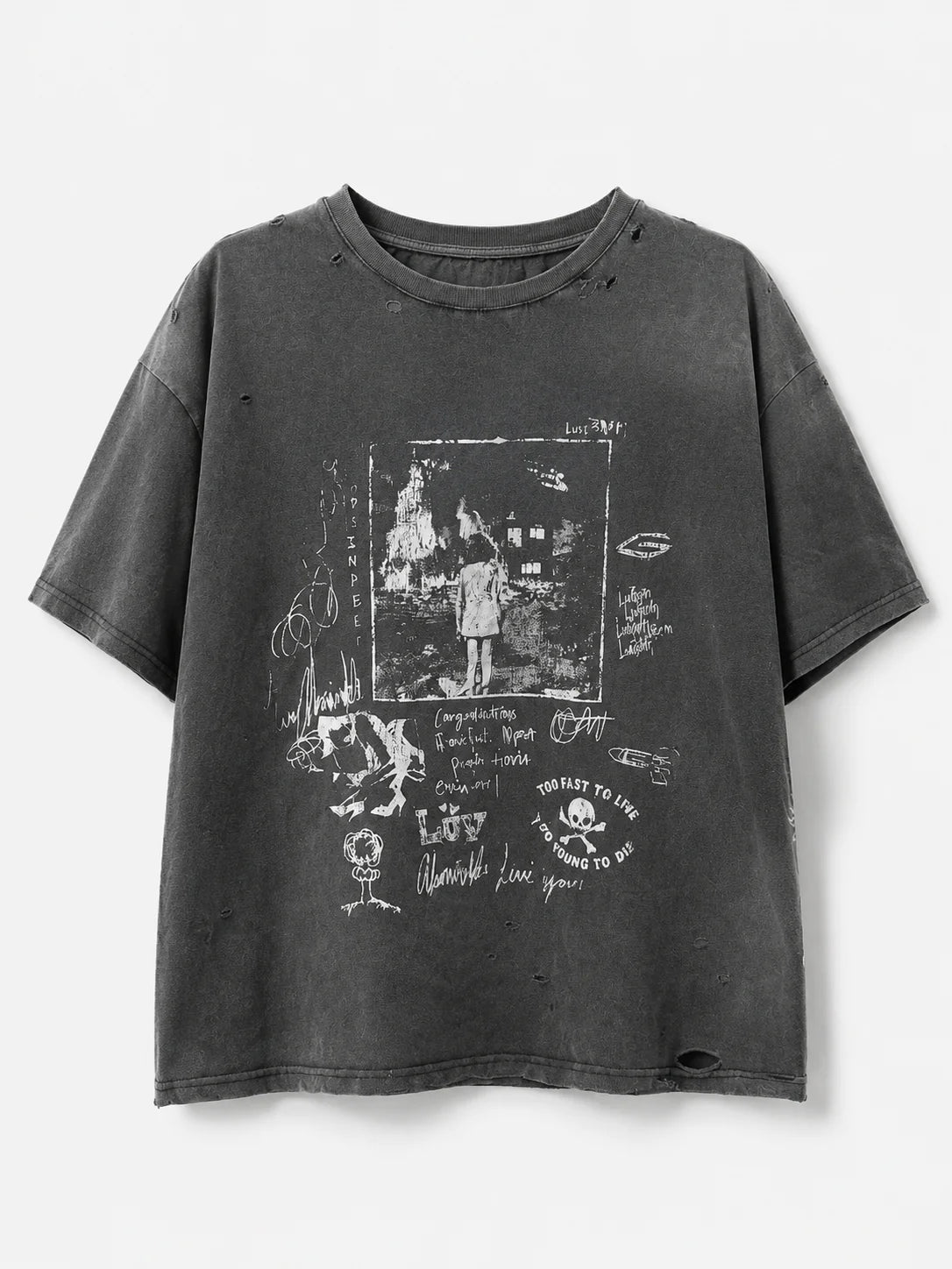 LUV ABOMINABLE ORPHAN TEE