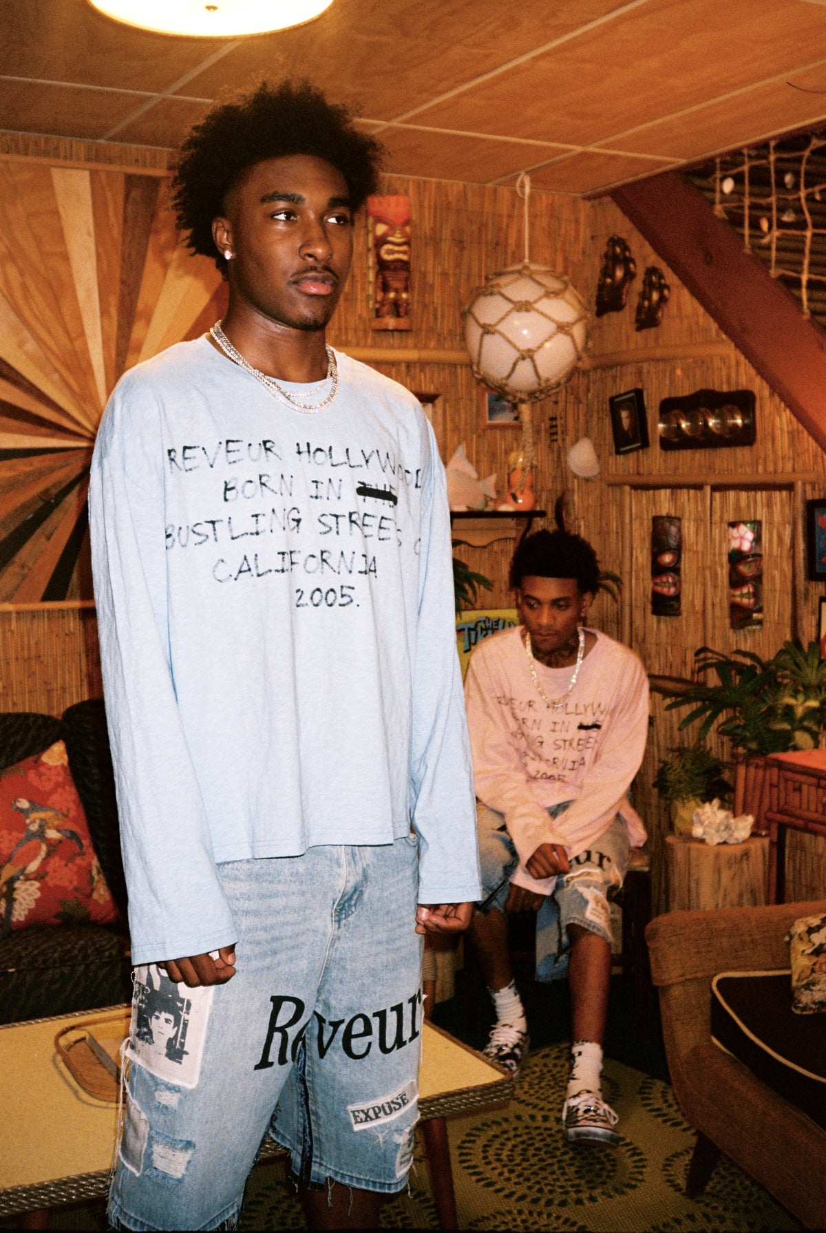Reveur Hollywood "Born in california " Longsleeve