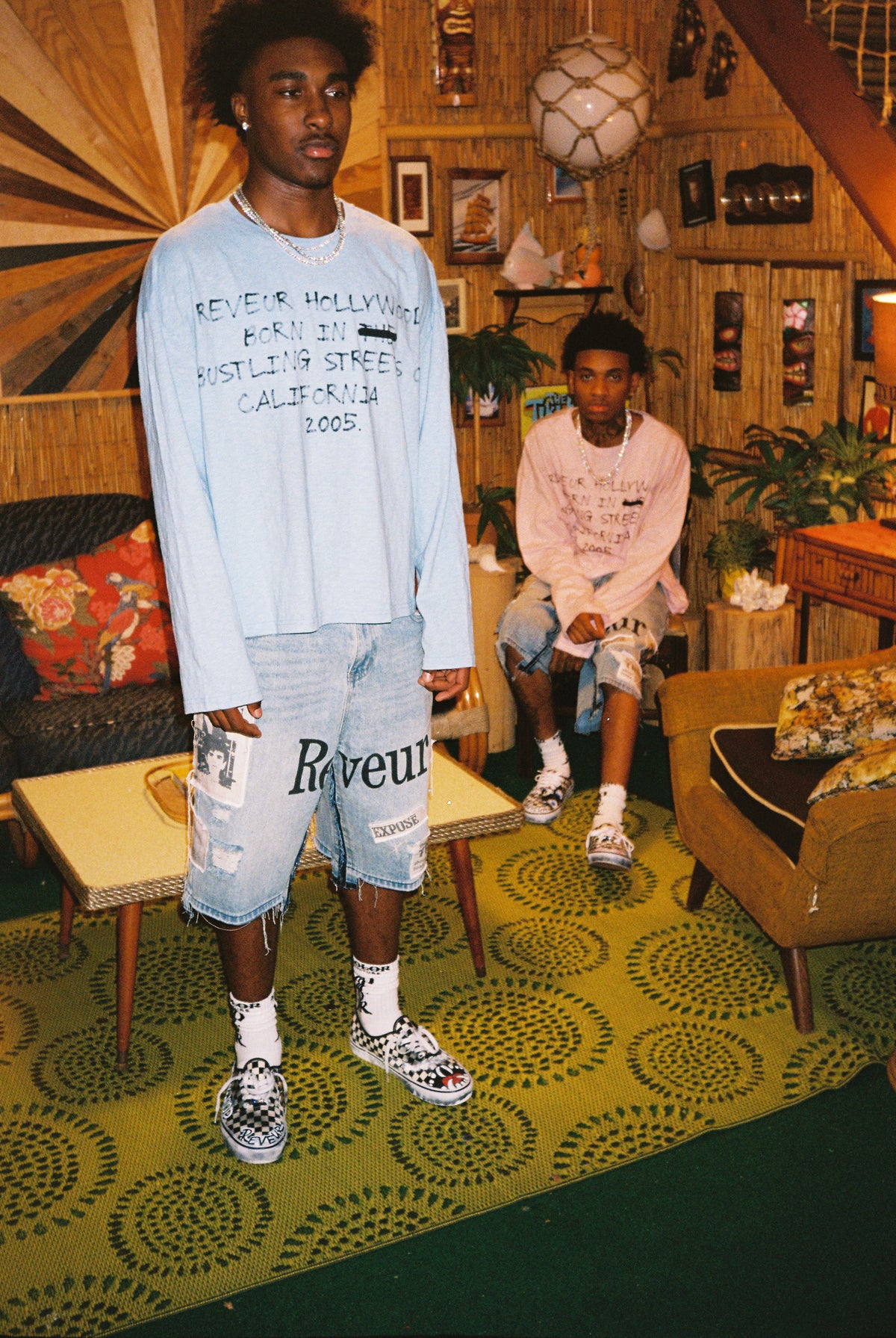 Reveur Hollywood "Born in california " Longsleeve