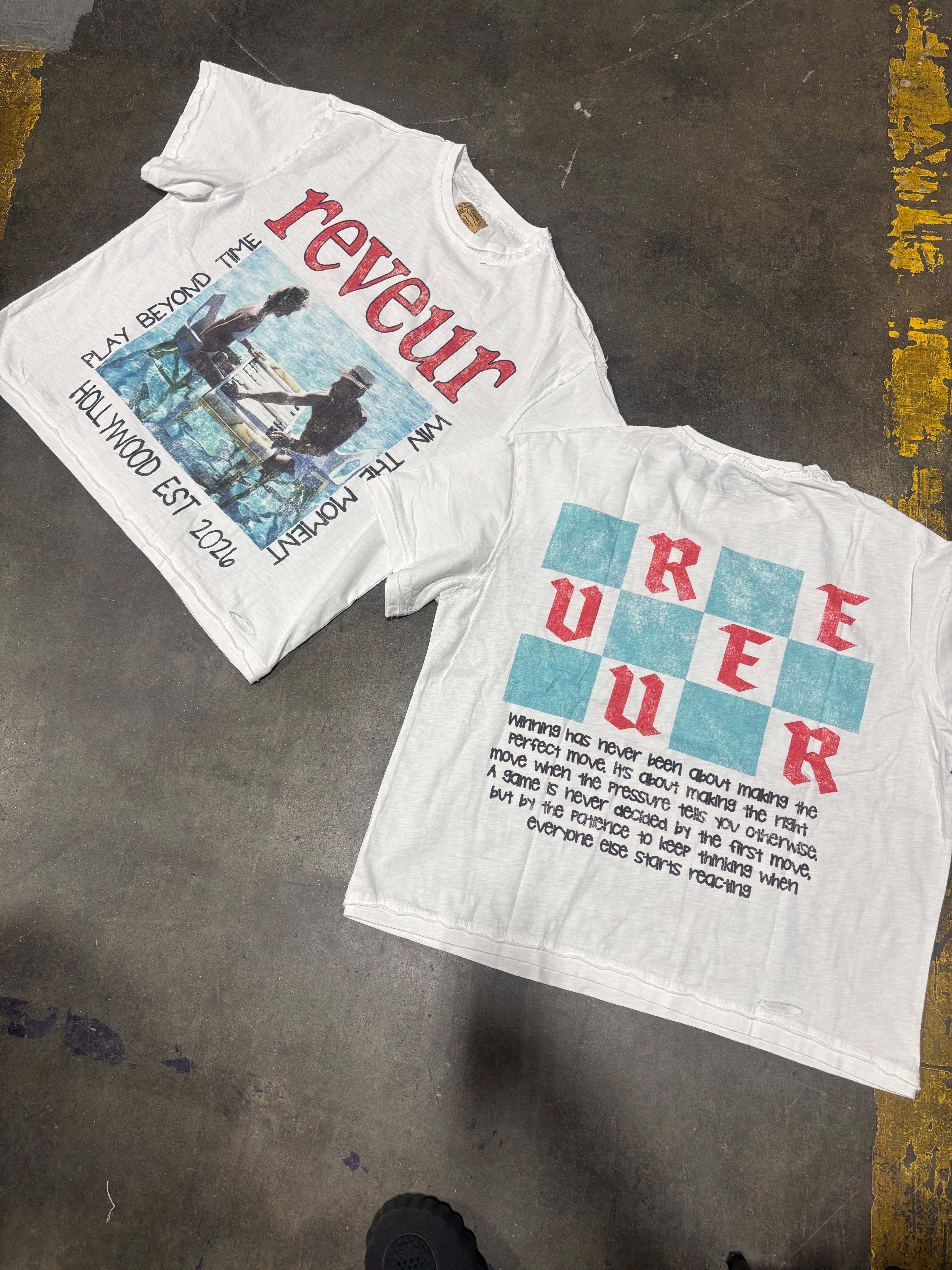 Reveur Hollywood "play beyond time" tee