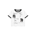 REVEUR "LOVE IS ART" RINGER TEE