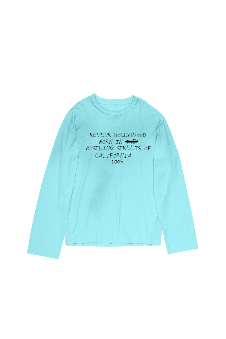 Reveur Hollywood "Born in california " Longsleeve