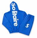 Solitaire Blue Cotton Short Set