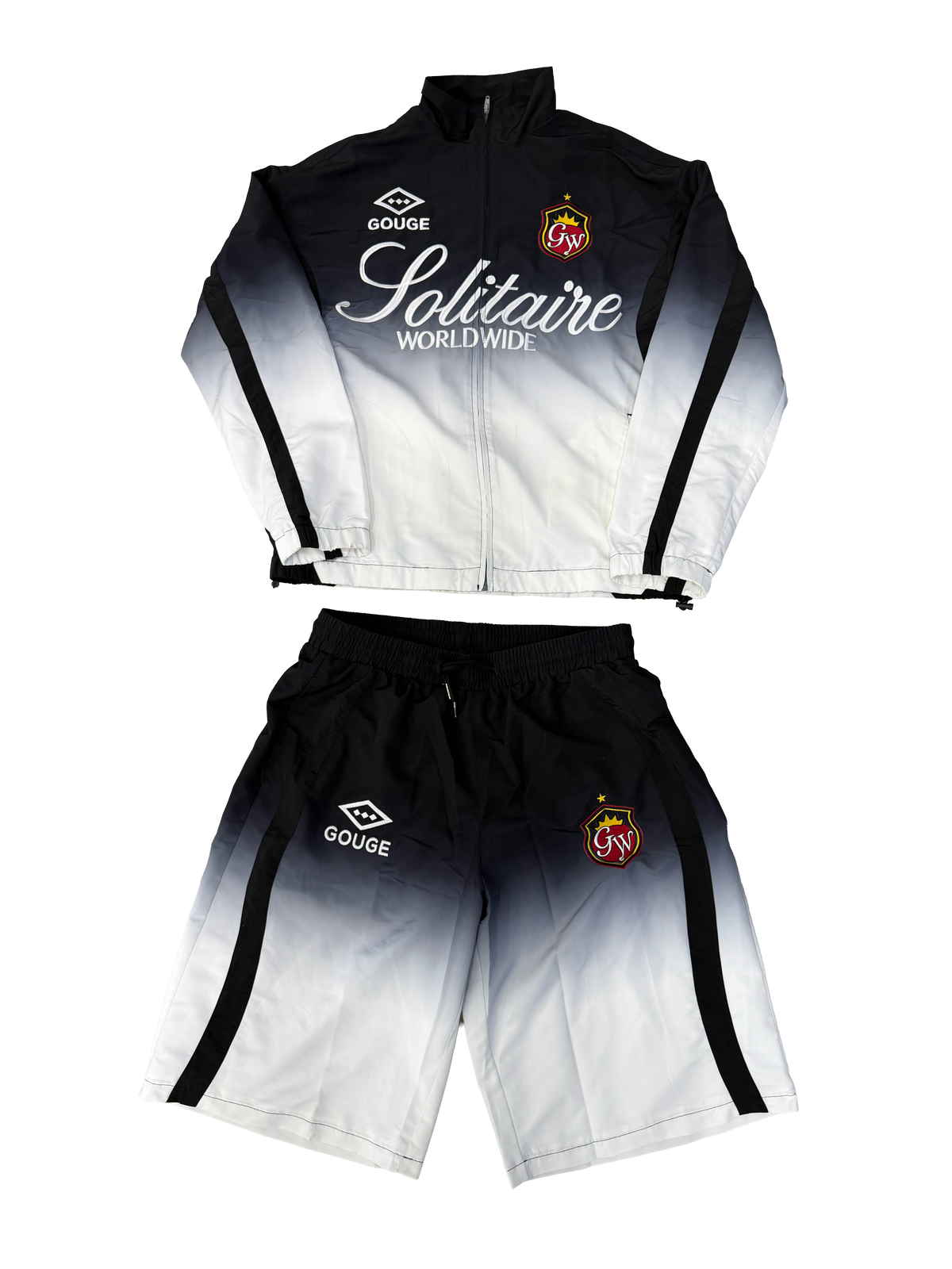 solitare x gouge collab set white
